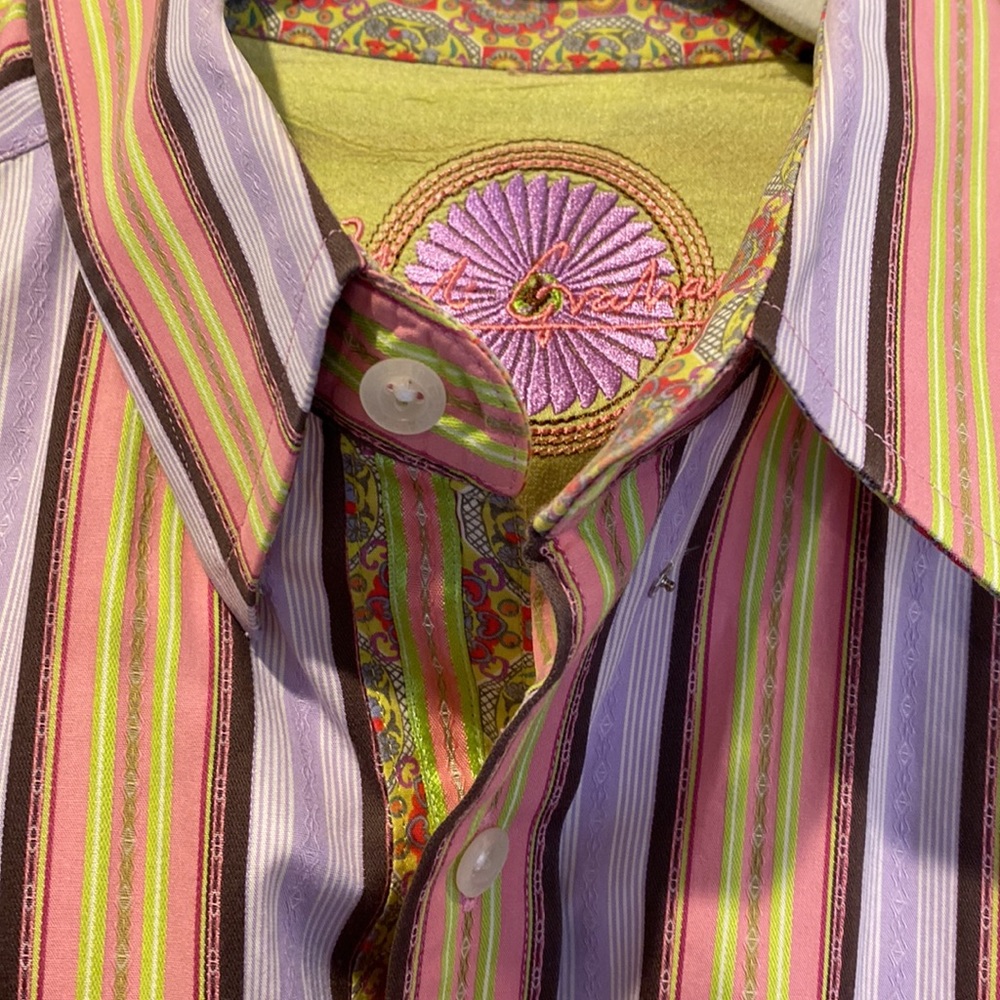 Men’s Robert Graham casual shirt in size L